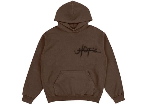 travis scott utopia hoodie brown